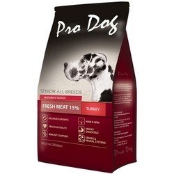 Корм для собак Pro Dog Senior All Breed Turkey 15 kg