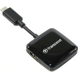 Картридер/USB-хаб Transcend TS-RDC2K