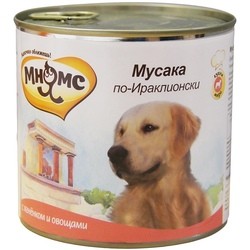 Корм для собак Mnyams Medium Breed Musaka Lamb/Vegetable 0.6 kg