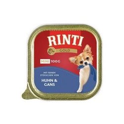 Корм для собак RINTI Adult Mini Gold Canned Chicken/Goose 0.1 kg