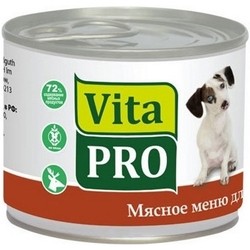 Корм для собак VitaPro Adult Canned Game 0.2 kg