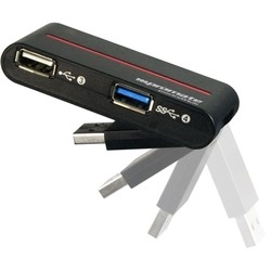 Картридер/USB-хаб Promate pocketHub