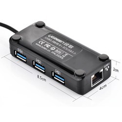 Картридер/USB-хаб Ugreen UG-20265