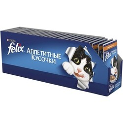 Корм для кошек Felix Packaging Appetizing Chips Jelly Turkey 2.04 kg