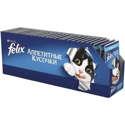 Корм для кошек Felix Packaging Appetizing Chips Jelly Trout 2.04 kg