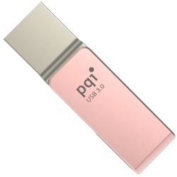 USB Flash (флешка) PQI iConnect mini (розовый)