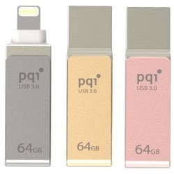 USB Flash (флешка) PQI iConnect mini 32Gb (серый)