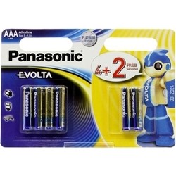 Аккумуляторная батарейка Panasonic Evolta 6xAA