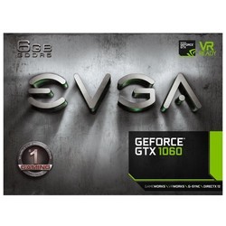 Видеокарта EVGA GeForce GTX 1060 06G-P4-5161-KR