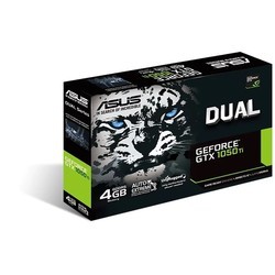 Видеокарта Asus GeForce GTX 1050 Ti DUAL-GTX1050TI-4G