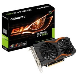 Видеокарта Gigabyte GeForce GTX 1050 Ti G1 Gaming 4G