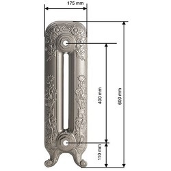Радиатор отопления GuRaTec Diana (590/175 8)