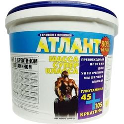 Протеины Atlant Novaya Formula 80%/Kreatin/Glutamin 3 kg