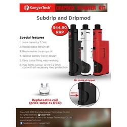 Электронная сигарета KangerTech DripBox Starter Kit