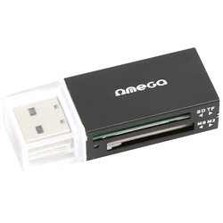Картридер/USB-хаб Omega OUCRAB