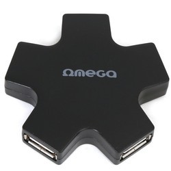 Картридер/USB-хаб Omega OUH24SW