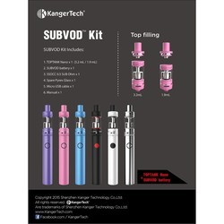 Электронная сигарета KangerTech Subvod Starter Kit