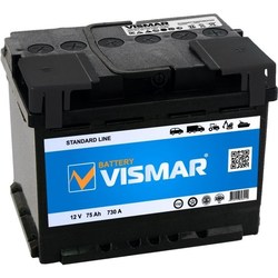 Автоаккумуляторы Vismar Standard Line 6CT-75L