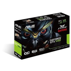 Видеокарта Asus GeForce GTX 1060 STRIX-GTX1060-DC2O6G