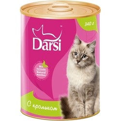 Корм для кошек Darsi Adult Canned Rabbit 0.34 kg