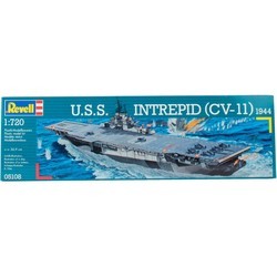 Сборная модель Revell U.S.S. Intrepid (CV-11) 1944 (1:720)