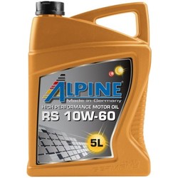 Моторное масло Alpine RS 10W-60 5L