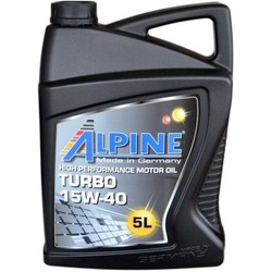 Моторное масло Alpine Turbo 15W-40 5L