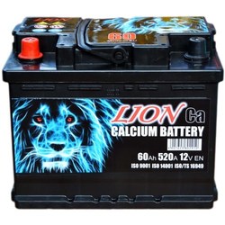 Автоаккумуляторы Lion 6CT-60L