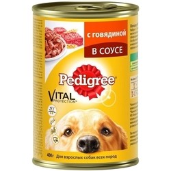 Корм для собак Pedigree Adult All Breed Beef Canned 0.4 kg