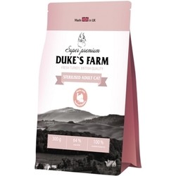 Корм для кошек Dukes Farm Adult Sterilised Turkey/Rabbit 0.3 kg