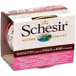 Корм для кошек Schesir Adult Canned Tuna/Chicken/Rice 0.085 kg