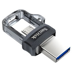 USB Flash (флешка) SanDisk Ultra Dual m3.0 32Gb (черный)