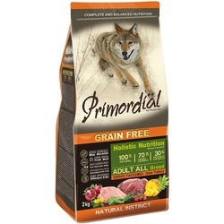 Корм для собак Primordial Adult Holistic Nurtition Deer/Turkey 2 kg