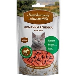 Корм для кошек Derevenskie Lakomstva Delicacy Slices Lamb 0.045 kg