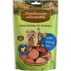 Корм для собак Derevenskie Lakomstva Delicacy Medallions Lamb 0.06 kg