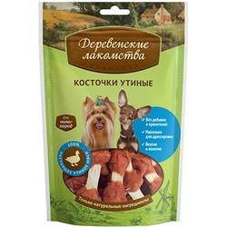 Корм для собак Derevenskie Lakomstva Delicacy Bones Duck 0.06 kg