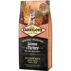 Корм для собак Carnilove Puppy Large Breed Salmon/Turkey 12 kg