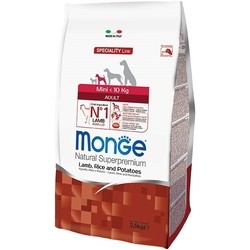 Корм для собак Monge Speciality Mini Adult Lamb/Rice/Potatoes 7.5 kg