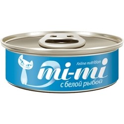 Корм для кошек Mi-Mi White Fish Canned 0.08 kg