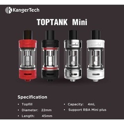 Электронная сигарета KangerTech Toptank Mini