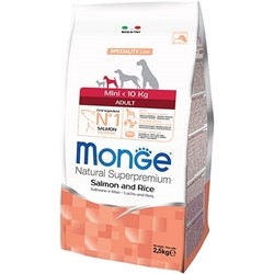 Корм для собак Monge Speciality Mini Adult Salmon/Rice 0.8 kg