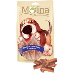 Корм для собак Molina Delicacy Steaks of Lamb/Chicken 0.08 kg