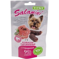 Корм для собак TiTBiT Salamini Dried Sausage with Beef 0.04 kg