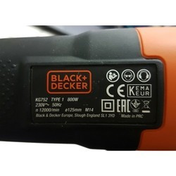 Шлифовальная машина Black&Decker KG752