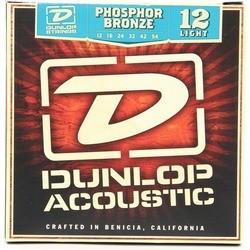 Струны Dunlop Phosphor Bronze Light 12-54
