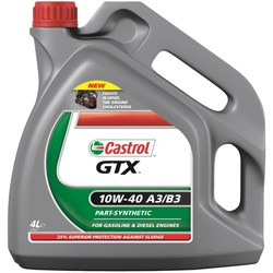 Моторное масло Castrol GTX 10W-40 A3/B3 4L