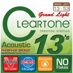 Струны Cleartone Phosphor Bronze Grand Light 13-53
